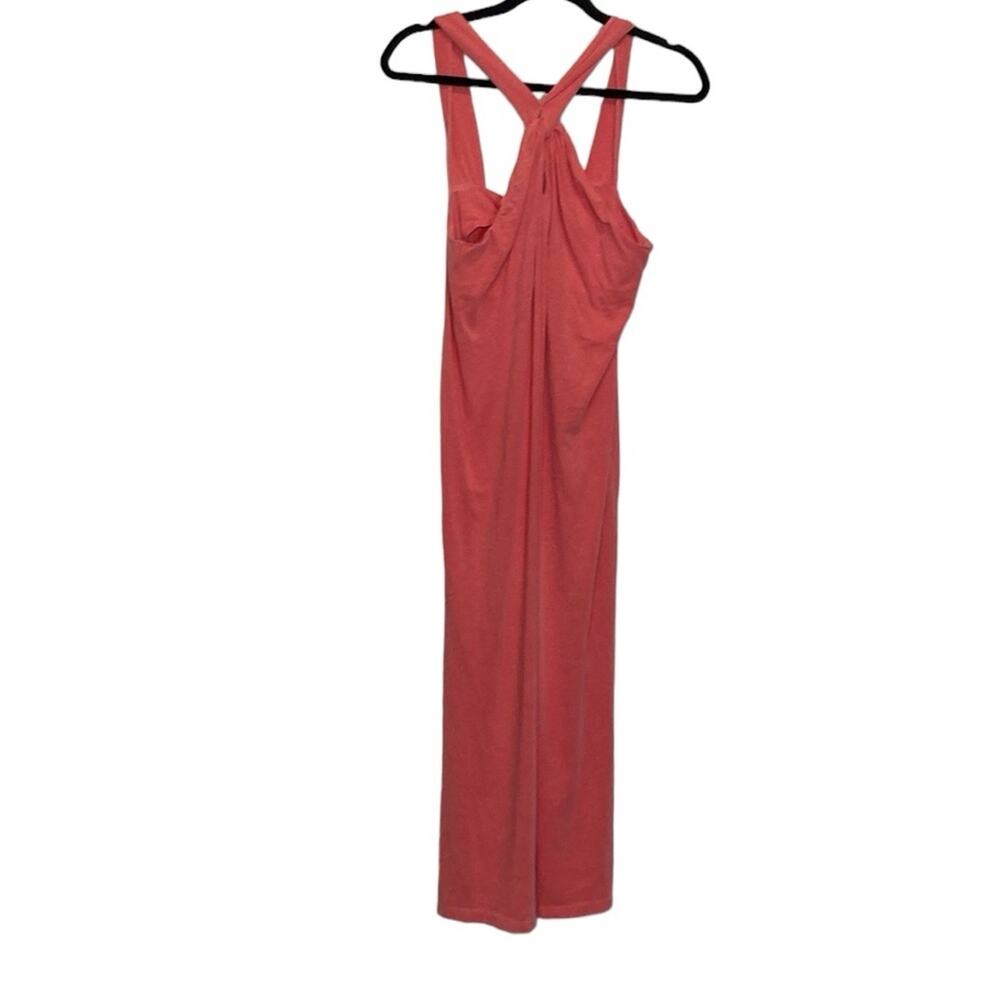 Sundry Pink Cross Front Midi Maxi Summer Dress Size 3